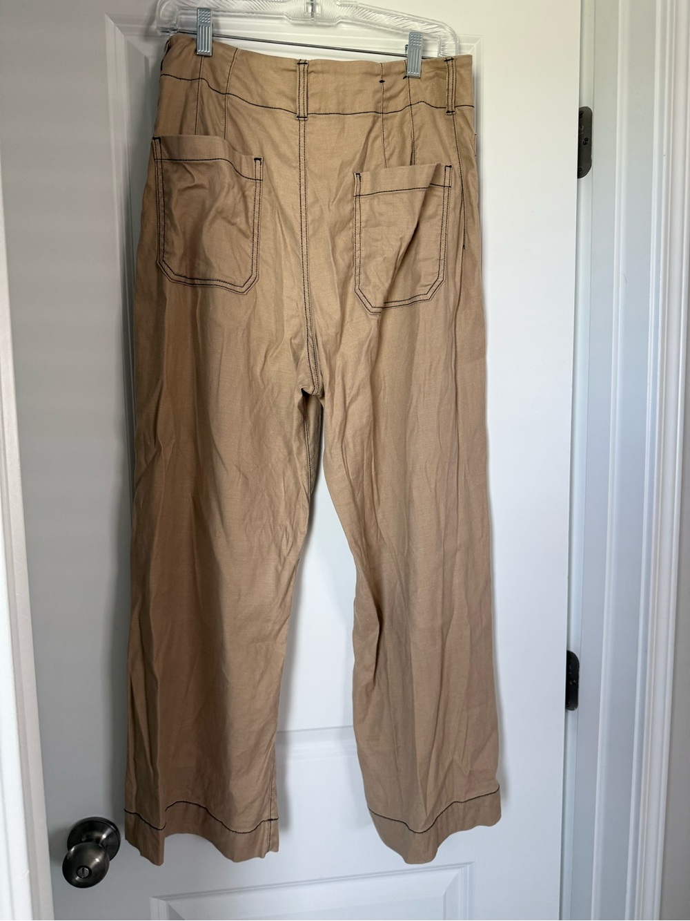 Anthropologie Cropped Wide-Leg Pants Maeve Colette - Picture 3 of 5